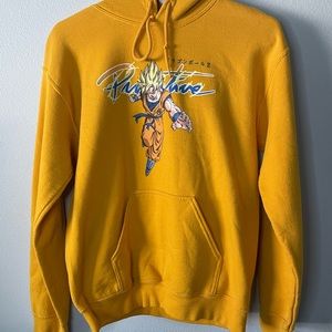 Primitive X Dragon Ball Z Small Yellow Goku Hoodie